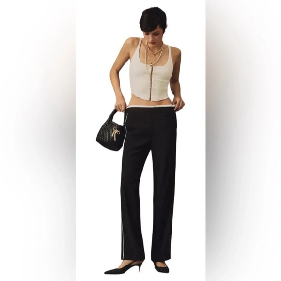 NWT Maeve Pull-On Track Pants size M - Picture 1 of 9